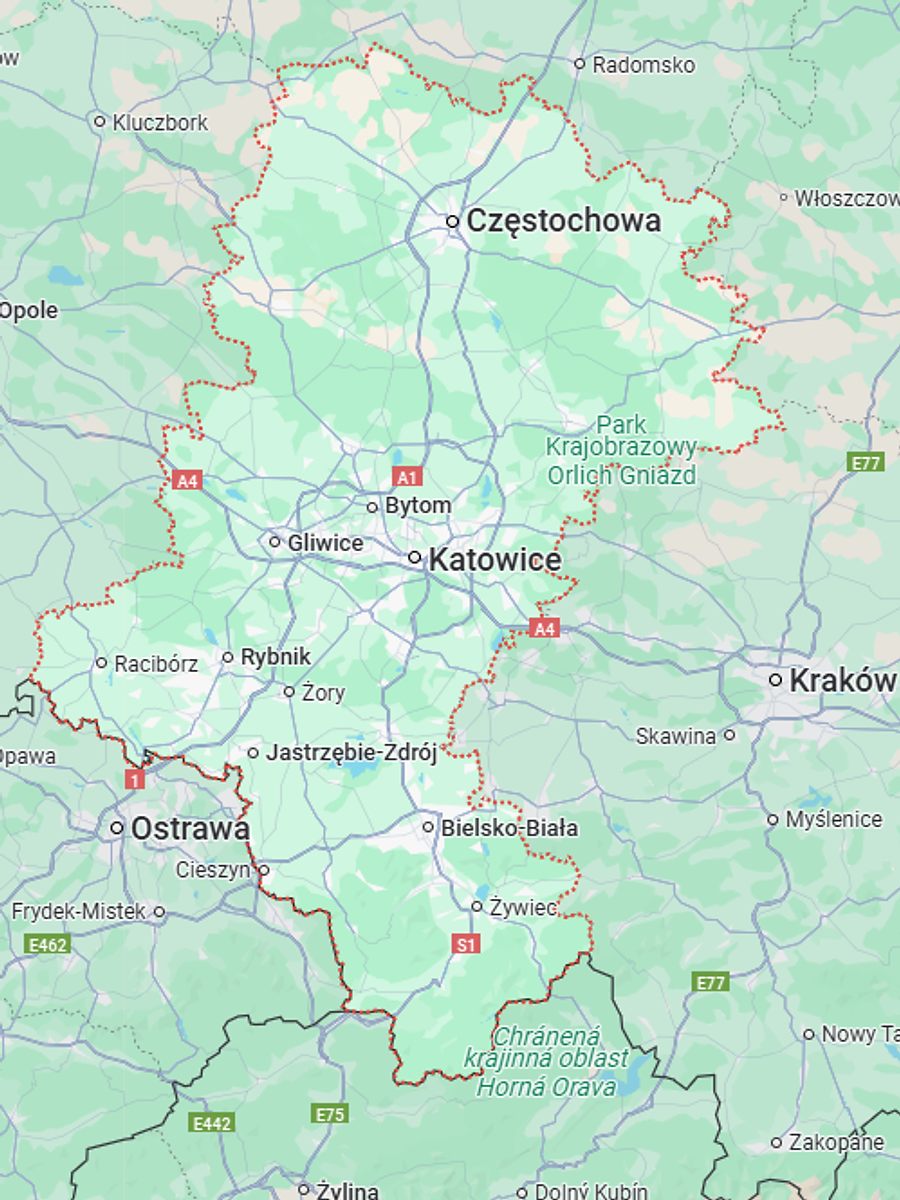 Obsługa miast na Śląsku